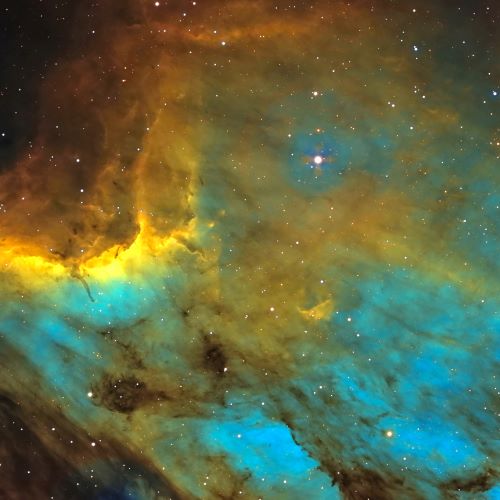 Image of the Pelican Nebula